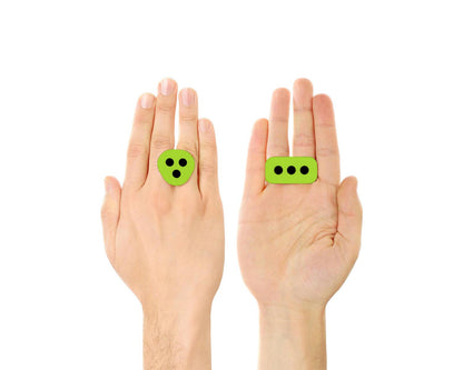 IK Multimedia iRing - Controlador de movimiento inalámbrico para dispositivos iOS, color verde