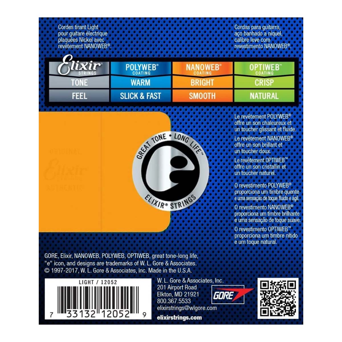 Elixir Strings 12052 - guitar strings