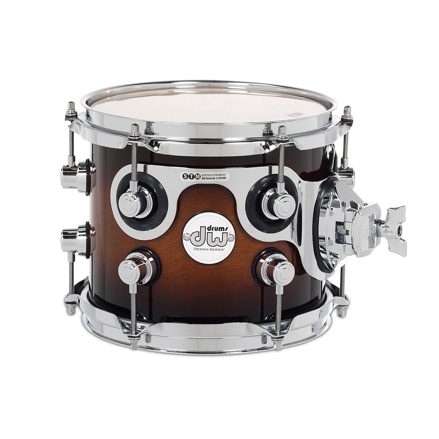 Batería DESING de 5 pzs Gloss Lacquer Color Tobacco Burst DD-LQ5PZ22CH-TB DW