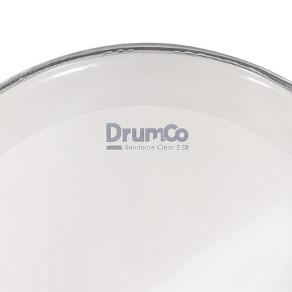 Parche para Bombo Reinforce Clear 2 SR de 18” DR-18RCSRW-2P DRUMCO