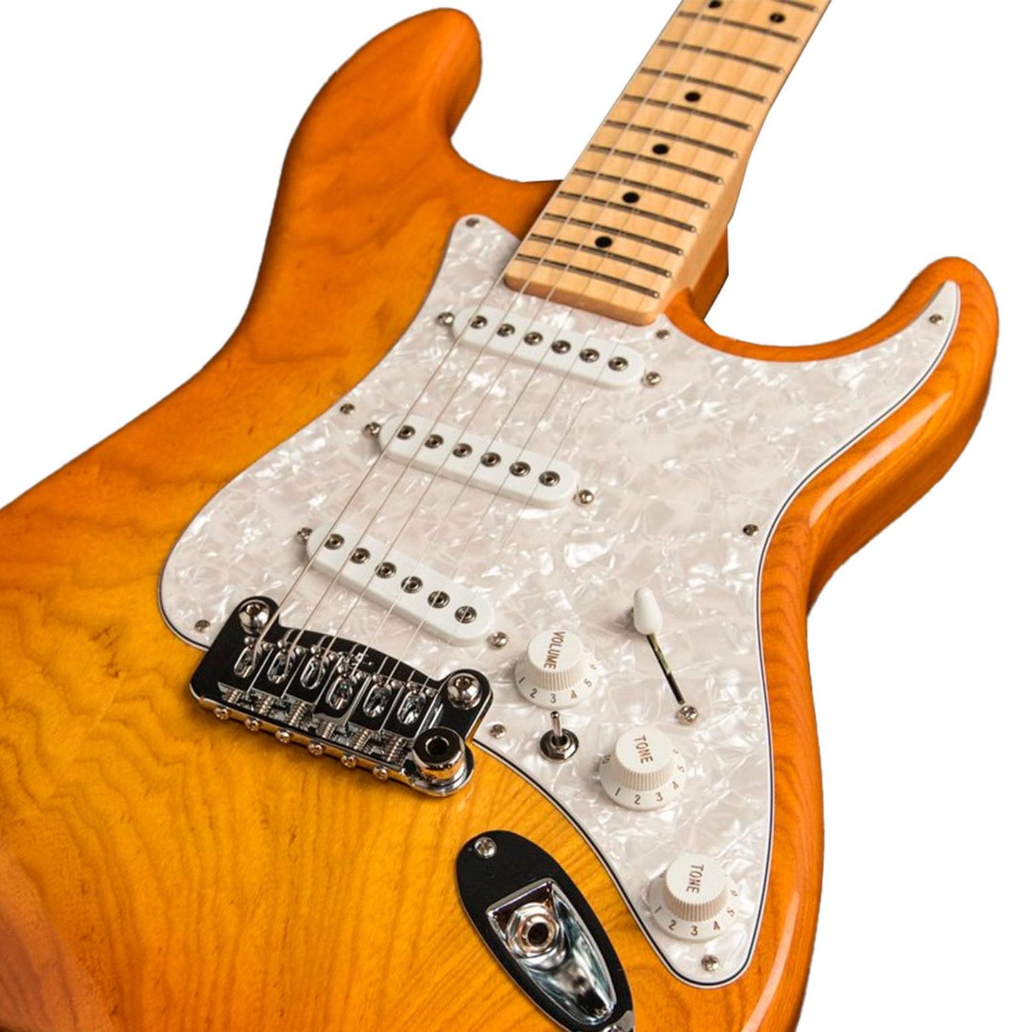 Guitarra Eléctrica Fullerton Deluxe Comanche FDCOM-HNB-MP G&L