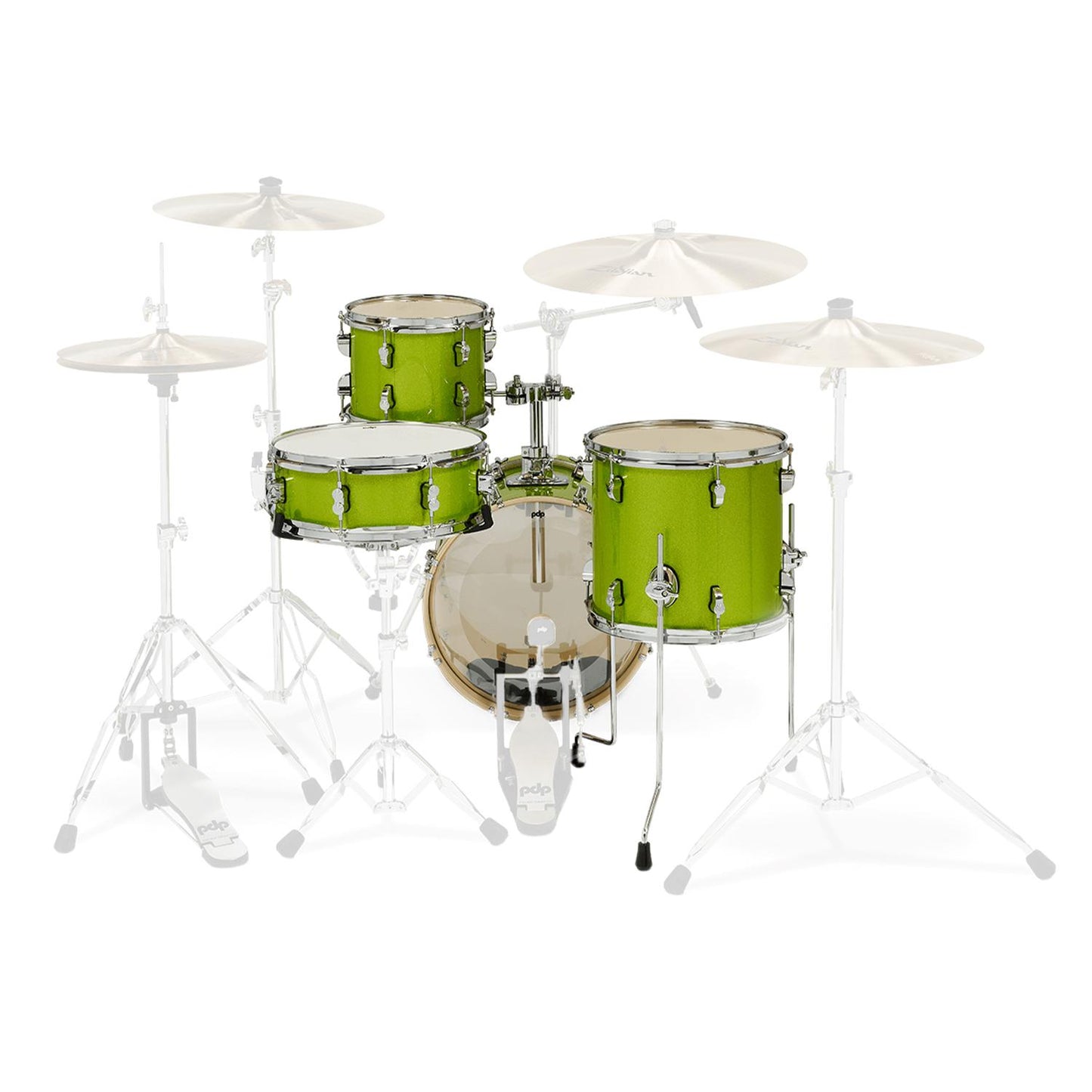 Shell Pack New Yorker 4 Piezas PDNY1604EL PACIFIC DRUMS.