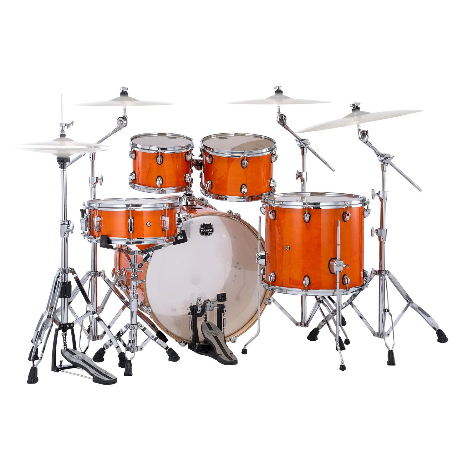 Batería Serie Mars Maple Glossy Amber MM529SF-5PCH-OG-S MAPEX