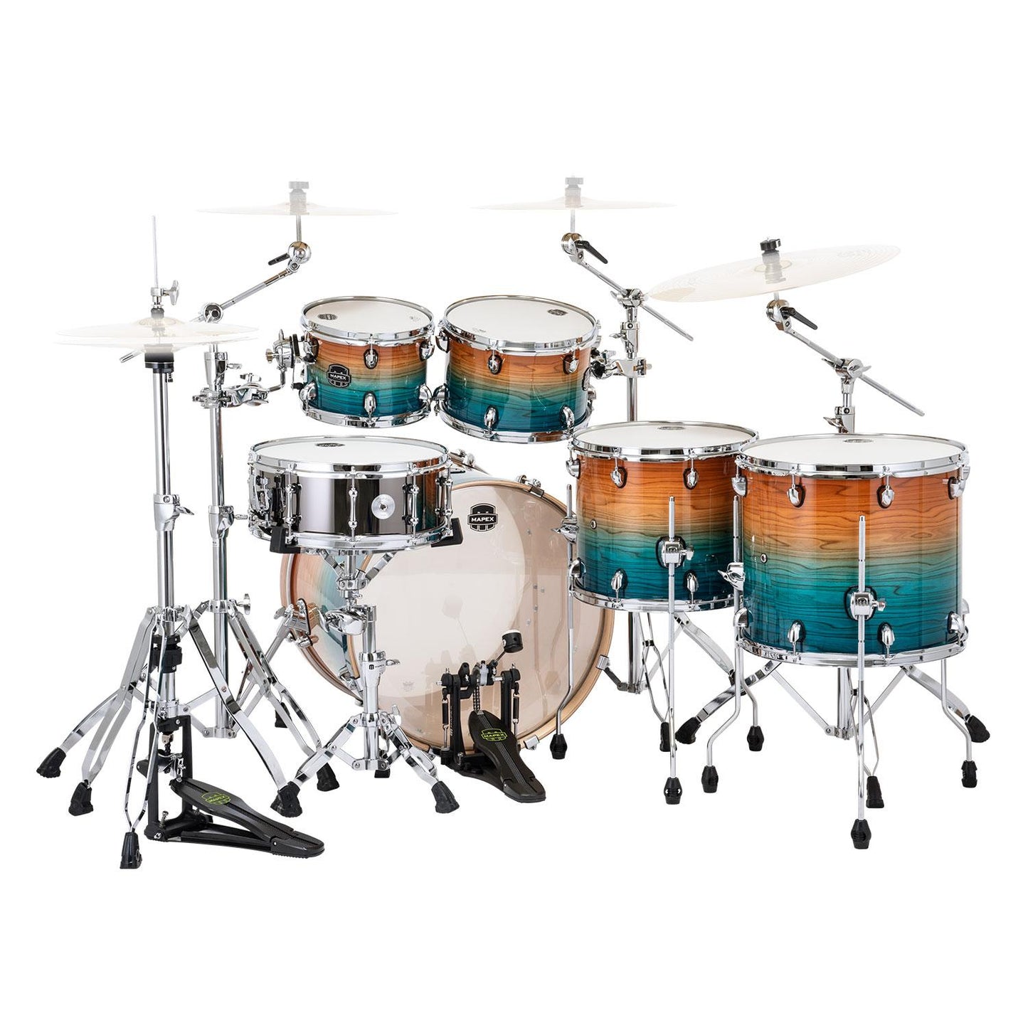 Batería Serie Armory de 6 piezas Edición Limitada Ocean Sunset LTAR628SF-UJG-CH MAPEX