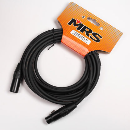 Cable para Micrófono de 6 m XLR MRS-6M-CCAM-BK MORRISON