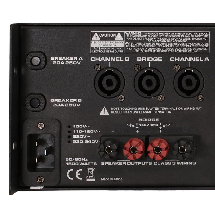 Amplificador de Poder EA-6000 EUROACOUSTICS bbb