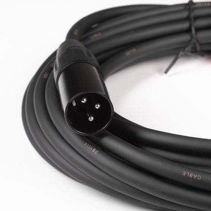 Cable para Micrófono de 6 m XLR MRS-6M-CCAM-BK MORRISON