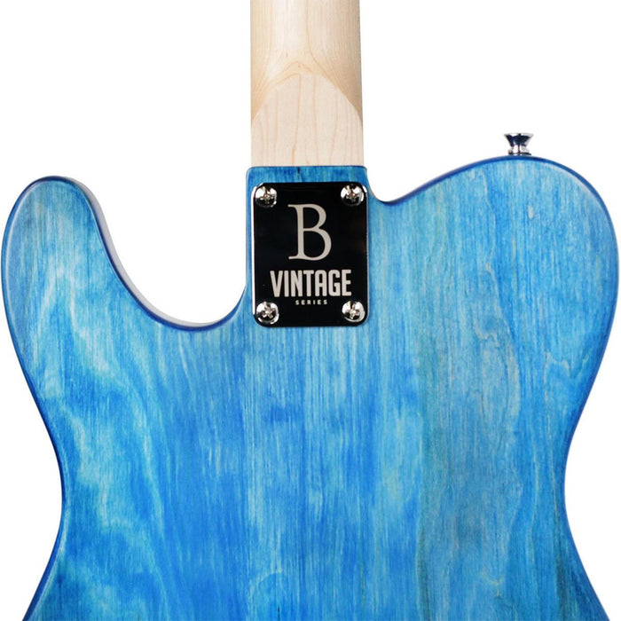 Guitarra Eléctrica Serie Vintage Color Azul BLADE-BL BABILON aaa