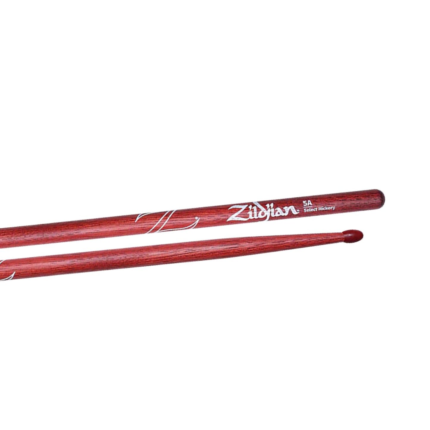 Baquetas Serie Hickory Punta Ovalada de Nylon Color Vino Z5ANR ZILDJIAN