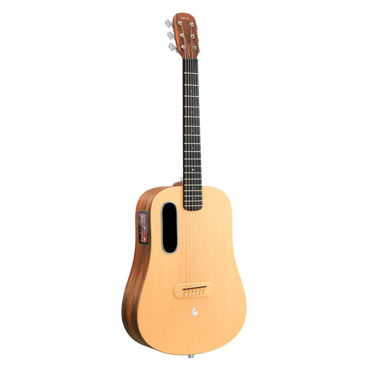 Guitarra Electroacústica Wood Grain Brown & Burlywood de Madera LAVA ME 4 SPRUCE 36 BR LAVA MUSIC