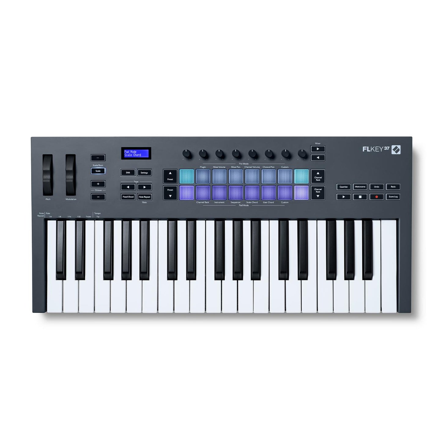 Teclado MIDI de 37 Teclas FLKEY 37 NOVATION