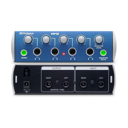 Amplificador para audífonos 4 canales HP4 Presonus