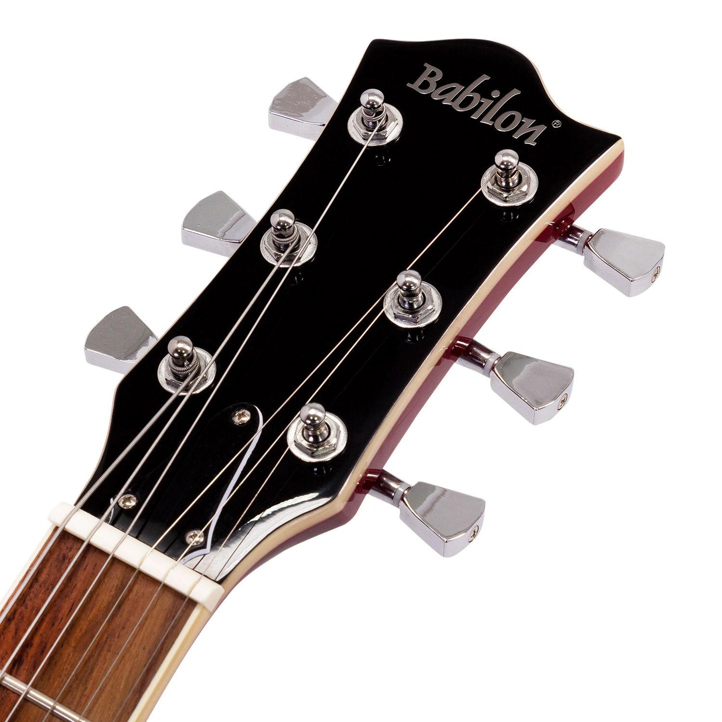 Guitarra Eléctrica con Case Serie Unique COSMOS-WR BABILON
