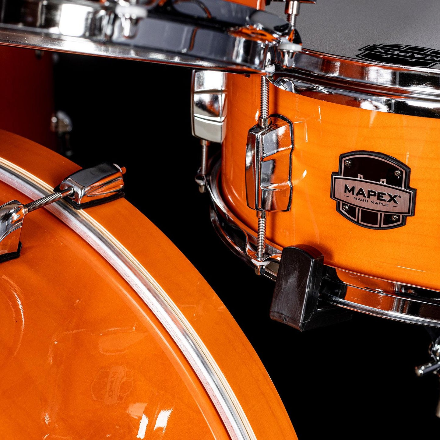 Batería Serie Mars Maple Glossy Amber MM529SF-5PCH-OG-S MAPEX