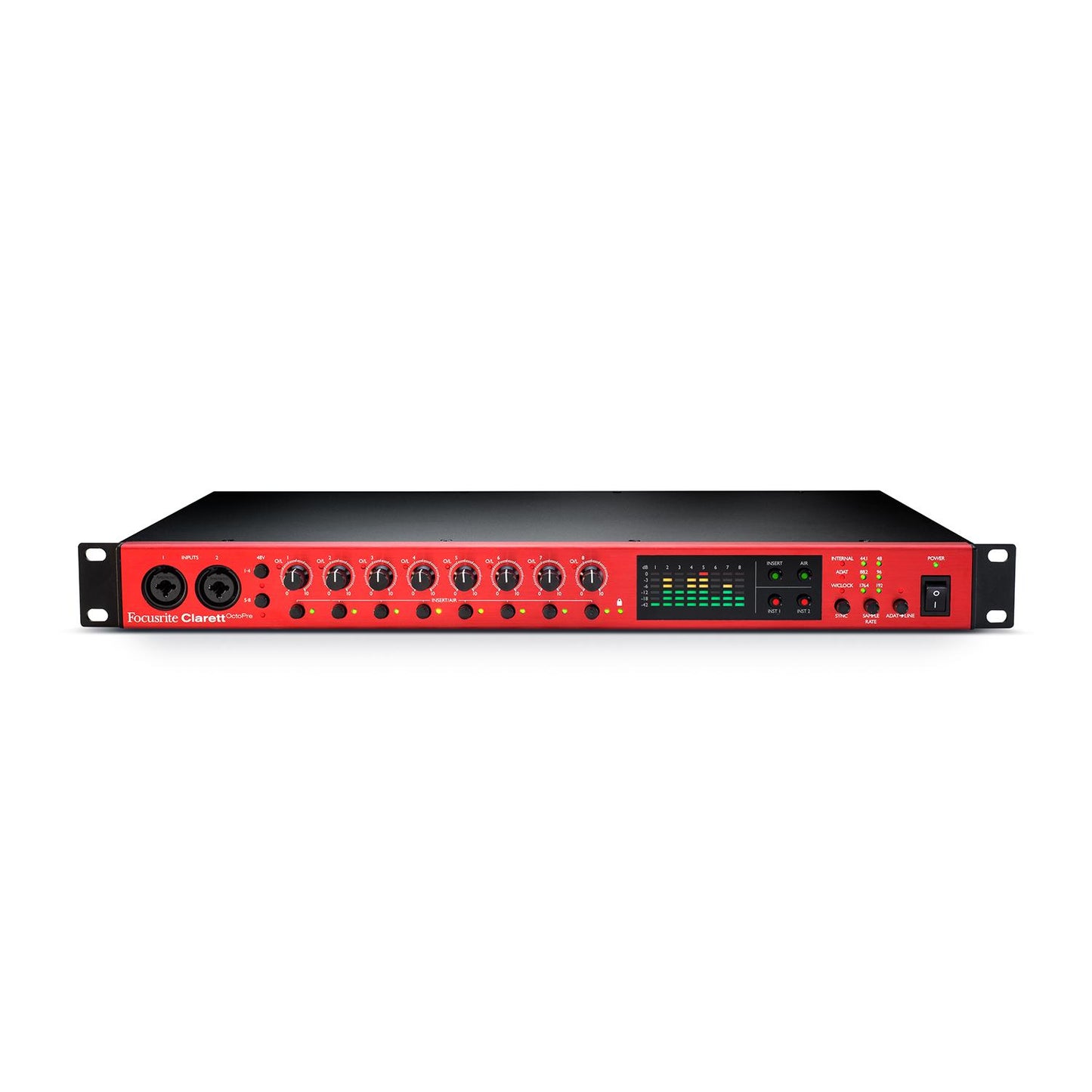 Preamplificador de Micrófono 8 Ch CLARETTPLUS OCTOPRE FOCUSRITE