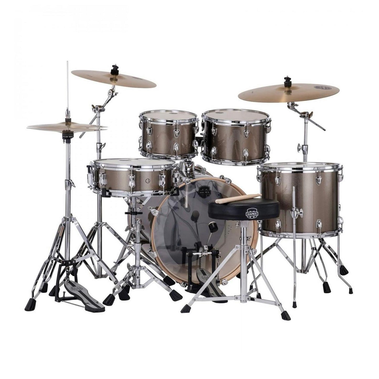 Batería de 5 pzs Serie Venus Color Copper Metallic VE5295FTC-VX MAPEX