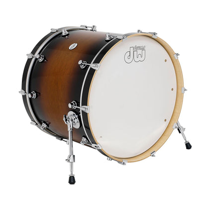 Batería DESING de 5 pzs Gloss Lacquer Color Tobacco Burst DD-LQ5PZ22CH-TB DW