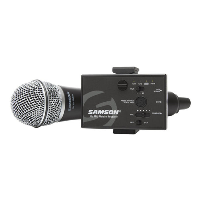 Micrófono de Mano con Sistema Inalámbrico SWGMMSHHQ8 SAMSON aaa