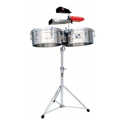 Timbales serie prestige 14" & 15" stainless lp1415-s LATIN PERCUSSION