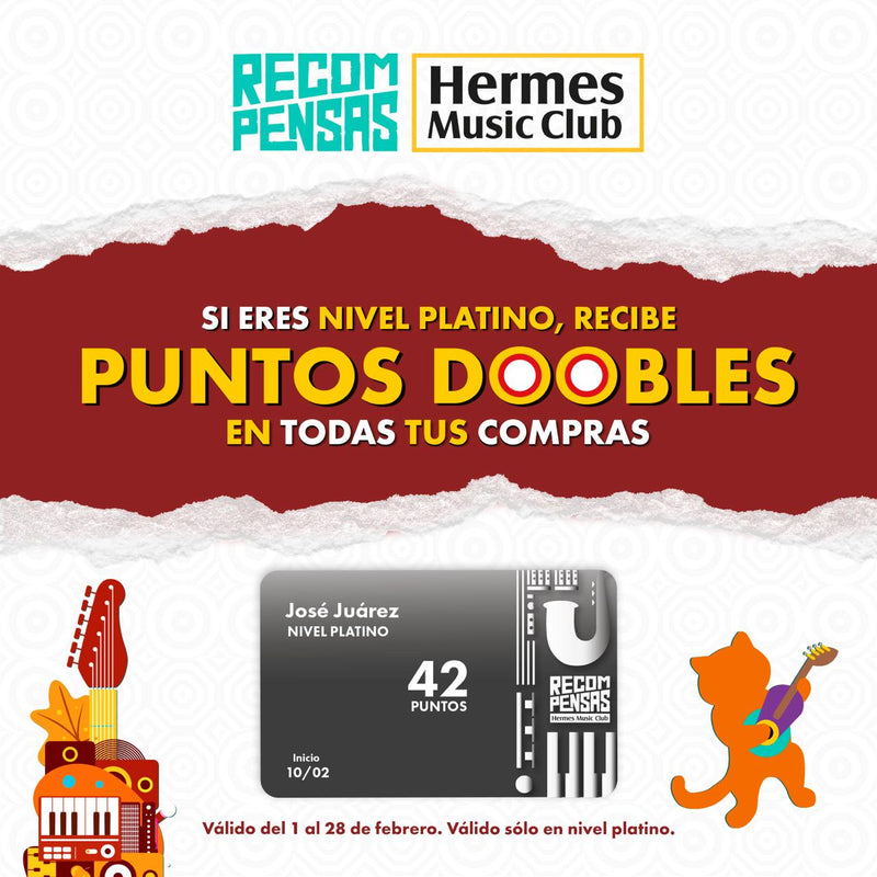 ¡Duplica tus Recompensas en Febrero! 🎸