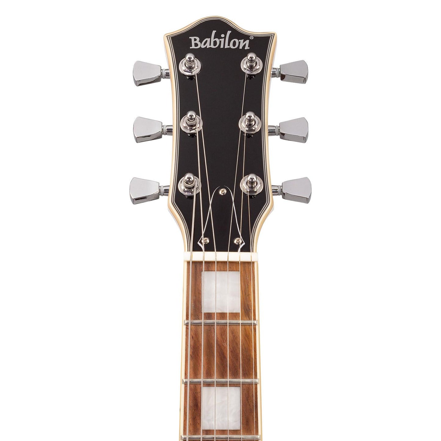 Guitarra Eléctrica con Case Serie Unique COSMOS II-WH BABILON
