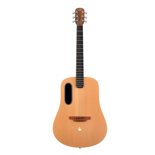 Guitarra Electroacústica Wood Grain Brown & Burlywood de Madera LAVA ME 4 SPRUCE 41 BR LAVA MUSIC