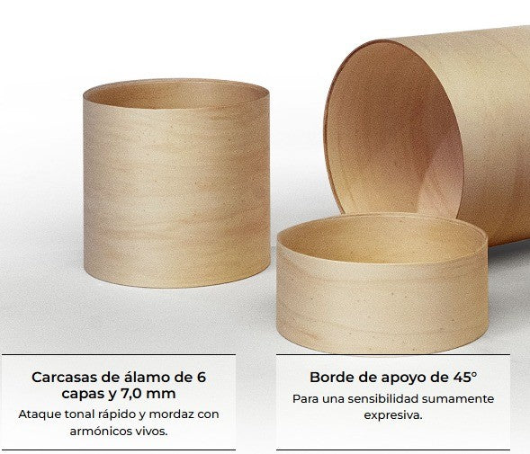 CASCOS DE ÁLAMO DE 6 CAPAS (7,0 MM)