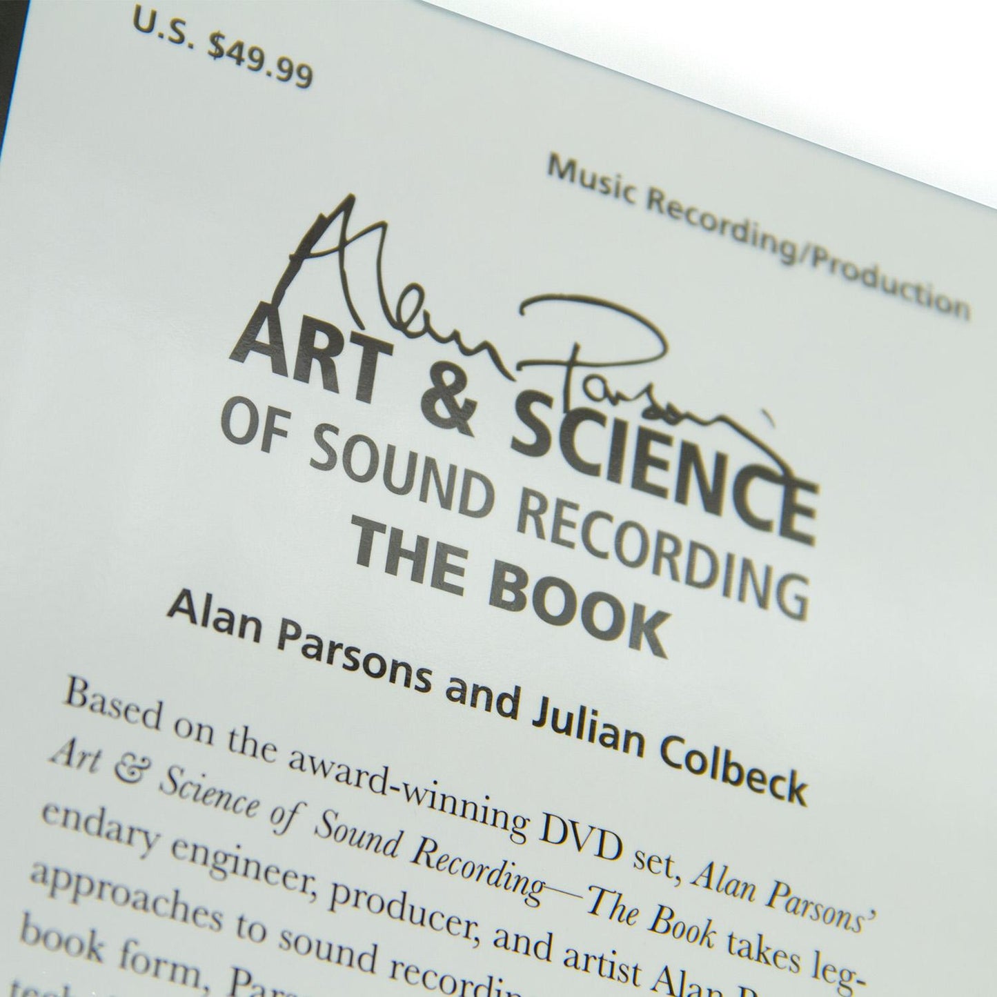 Libro – The Art and Science of Sound Recording HL333735 HERMES