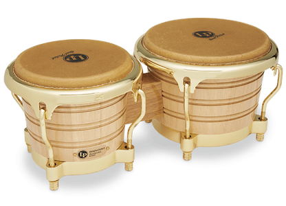 Bongos LP Generación II Natural/Gold LP201AX-2AW LATIN PERCUSSION