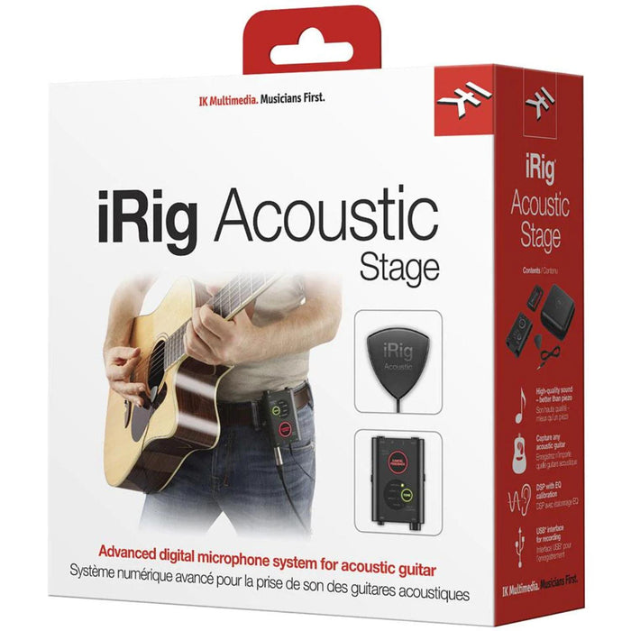 Micrófono digital Guitarra acústica iRig Acoustic Stage aaa