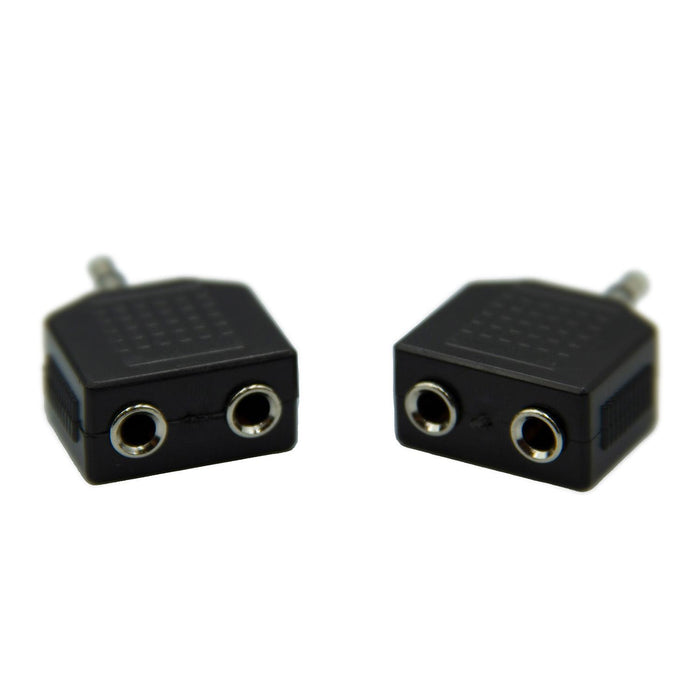 Adaptador 2 Jacks 3.5mm a Plug 3.5mm Estéreo Macho MRS AC111 MORRISON aaa
