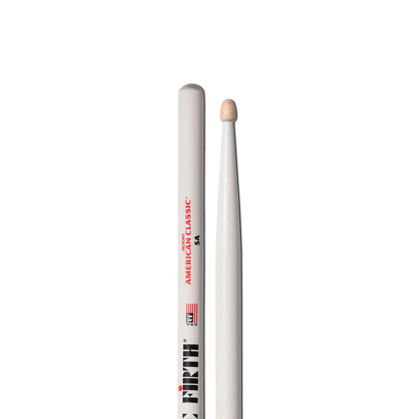 Baquetas American Classic 5A Color Blanco punta madera 5AW VIC FIRTH