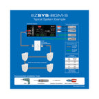 Sistema completo música voceo mesa   EZSYS-BGM-S
